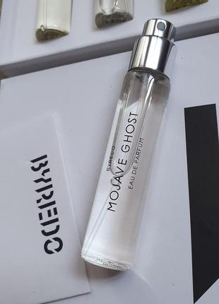 Оригинальная миниатюра byredo mojave ghost 12ml (неполная 10мл)