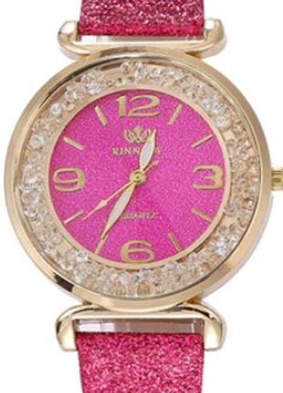 Rinnady 0433  женские часы с кожаным ремешком