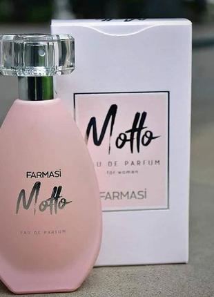 Парфюмированная вода Motto Farmasi фармаси