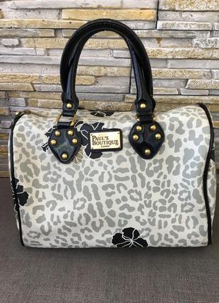Леопардовая сумка paul’s boutiqoe