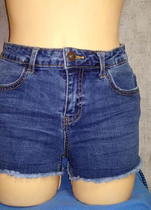 Шорти джинсові m розмір жіночі стрейтч denim pimkie