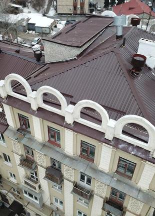 Ремонт кровли.