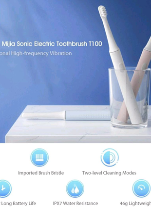 Электрическая зубная щетка Xiaomi T100 самая недорогая 16500