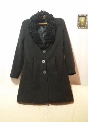 Шерстяное пальто (пог 52-53 см)