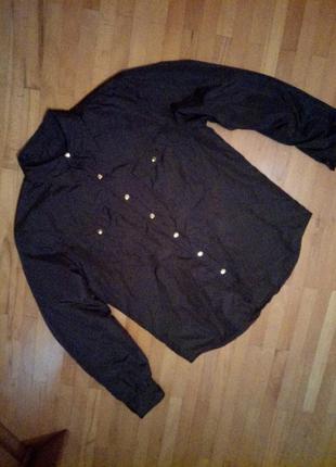Легчайшая тончайшая курточка-рубашка на кнопках от h.g.l. xlp.