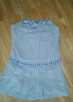 Стильное шелковое платье от peter werth 14p.
