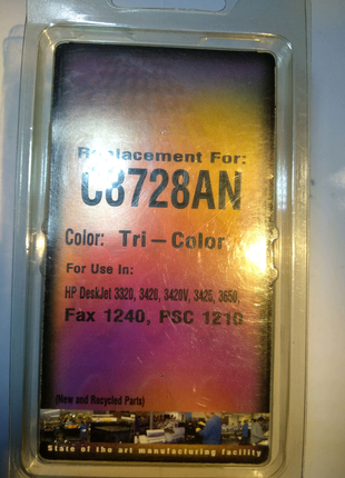 Картридж HP 28,цветной, Color (C8728