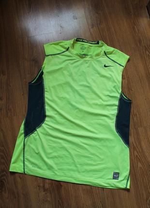Компресійна термо майка футболка nike pro