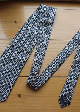 Шелковый галстук gianni versace