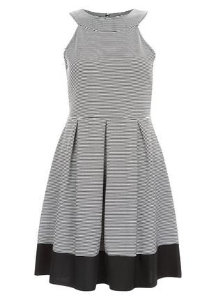 Стильна сукня в чорно-білу смужку new look чорно-біле смугасте...