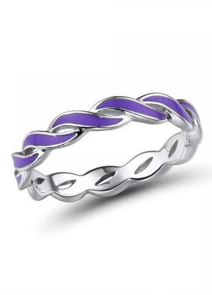 Серебряное кольцо с эмалью sunlight