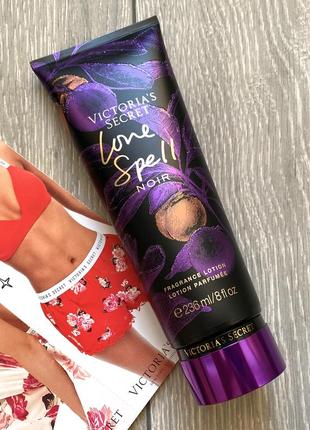 Лосьон для тела victoria's secret love spell noir