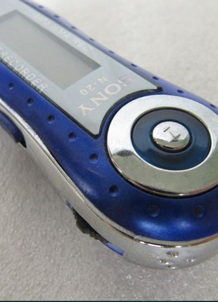 MP3 плеєр - диктофон SONY N-20", 128 мБ пам'яті, 36 годин запису,