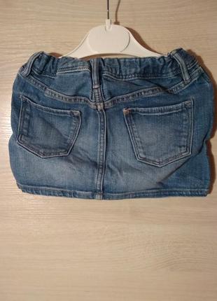 Юбка джинсовая модная коттон от h&m