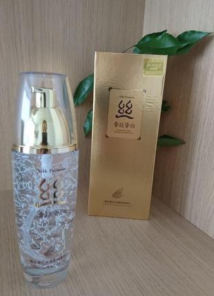 Bioaqua silk protein увлажняющий тонер для лица с протеинами ш...