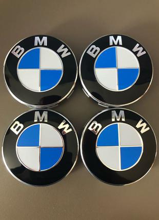 Колпачки заглушки на литые диски БМВ BMW 68мм 36136783536