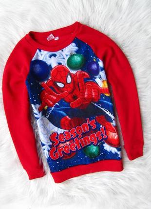 Стильный свитер кофта свитшот marvel spiderman