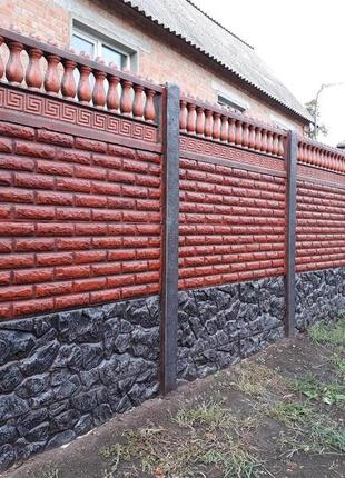 Еврозабор, все виды монтажа