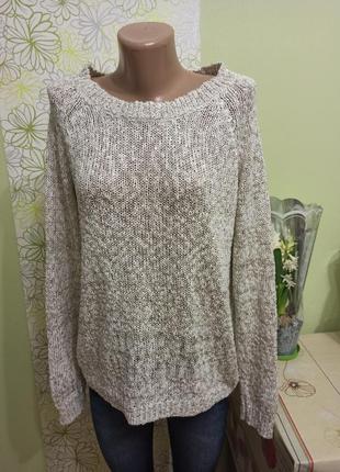 Женский свитер пуловер кофточка жіноча. с пайетками