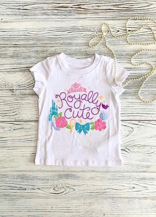 Детская футболка disney для девочки 1-2года