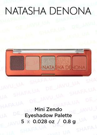 Палетка теней natasha denona mini zendo eyeshadow palette тени...