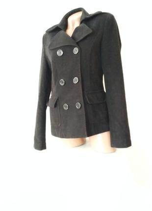 Zuki пальто чорне кашемір курточка жіноча куртка чорне манто ф...