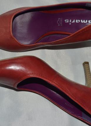 Туфли лодочки кожа tamaris німеччина размер  37 38, туфлі шкіра