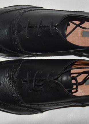 Туфли броги черевики кожа kiomi размер 42 41, туфлі шкіра