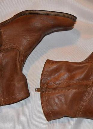 Ботинки кожа bollboxer р.39 40, ботинки шкіра черевики