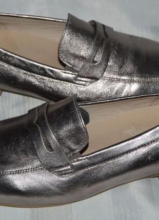 Туфли лофери кожа gabor размер 42 (9) 43 , туфлі шкіра