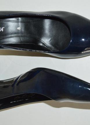 Туфли лодочки кожа gabor оригінал размер  42 (8) 43, туфлі шкіра
