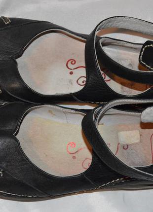 Туфлі балетки шкіряні zoo розмір 38 39, туфли кожа размер 38 39