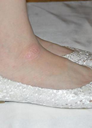 Балетки весільні туфлі  new look розмір 41, туфли размер 41