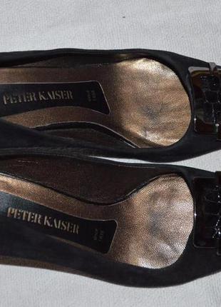 Туфлі замшеві жіночі petеr kaiser (німеччина) розмір 39, туфли...