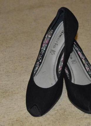 Жіночі туфлі босоніжки tamaris розмір 39, женские туфли босоножки