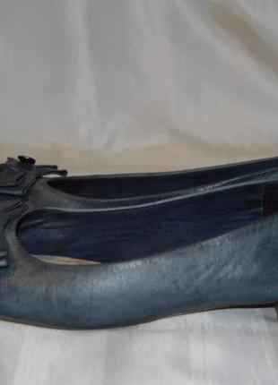 Балетки туфлі шкіряні oliver розмір 39 40, туфли размер 39 40