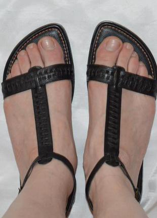 Босоніжки сандалі шкіряні clarks розмір 39 40, босоножки кожа