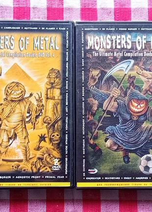 DVD Monsters Of Metal vol. 4, 5 (Moon DVD)