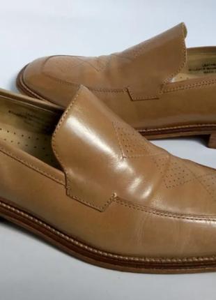 42.5 (стелька 29см) кожаные туфли Stacy Adams оригинал мужские ло