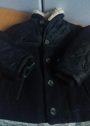 Стильная куртка - пальто ted baker шерсть 2 - 3 года