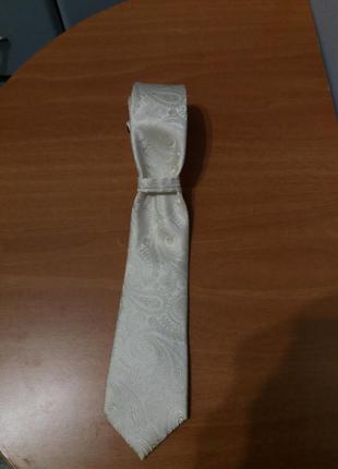 Шовкова краватка ручна робота moss 1851