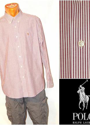 Polo (ralph lauren) рубашка custom fit