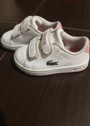 Кеды кроссовки lacoste