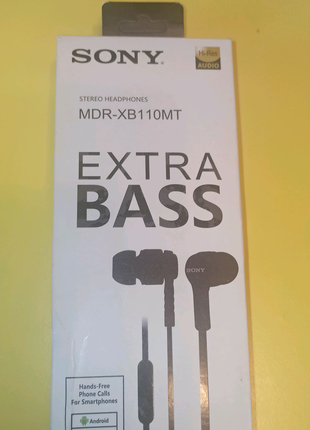 Наушники Sony extra bass mdr-xb110mt