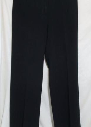 Брюки палаццо иск шелк черные люкс бренд *maxmara* италия 48р