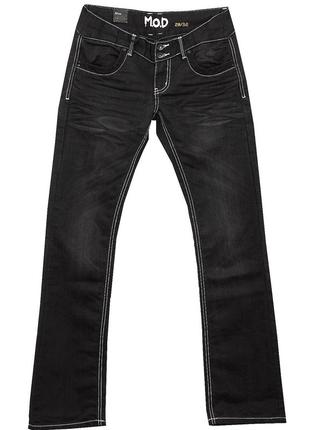 Новые джинсы черно-серые w29 l32 *m.o.d. miracle of denim*