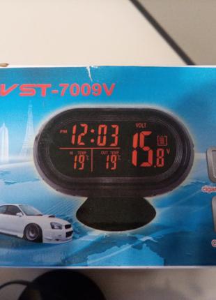 Продам Електронний годинник з термометром для авто, Цифровые часы