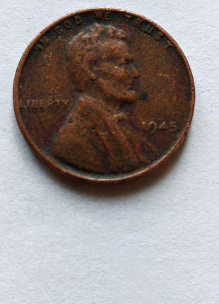 Продам монету 1 cent 1945 р.