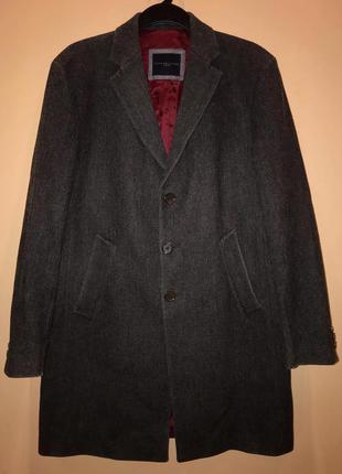 Шерстяное пальто tommy hilfiger tailored coat