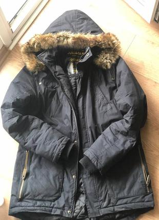 Мужская зимняя куртка pull&bear (m)